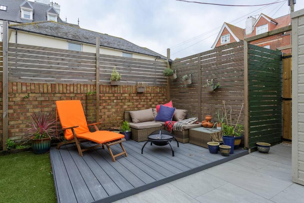 Ferienwohnung Seaside Escape Portsmouth Exterior foto